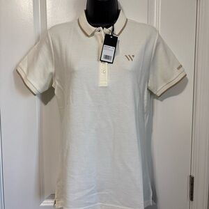 Women's Kingsland Cream Polo Shirt